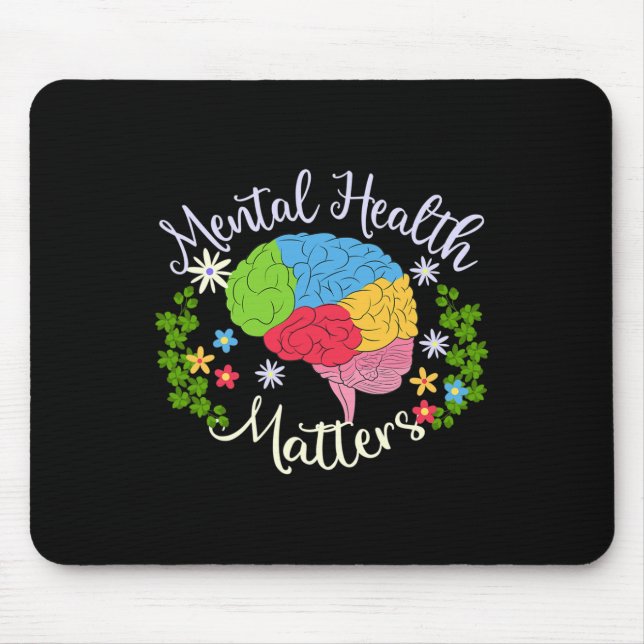 Mousepad Problemas de saúde dão consciência da doença cereb (Frente)