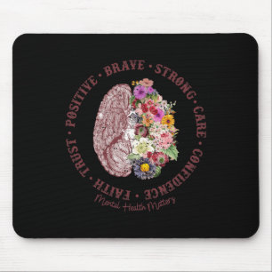 Mousepad Problemas de saúde mental Sensibilização