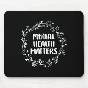 Mousepad Problemas de saúde mental Sensibilização Prevenção