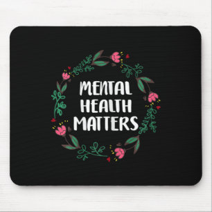 Mousepad Problemas de saúde mental Sensibilização Prevenção