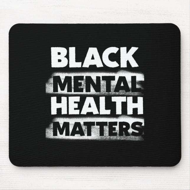 Mousepad Problemas de Saúde Mental Terapia Excelência em Pr (Frente)