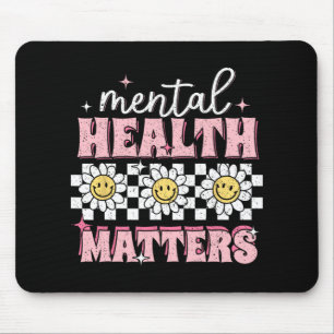 Mousepad Problemas Groovy de Saúde Mental Doença do Cérebro