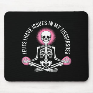 Mousepad Problemas Nos Meus Tecidos Conscientização Da Sínd