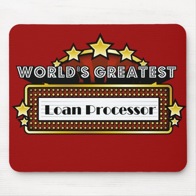 Mousepad Processador do empréstimo do mundo o grande (Frente)