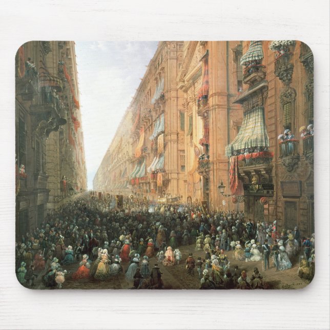 Mousepad Procissão de Corpus Christi dentro através de Dora (Frente)