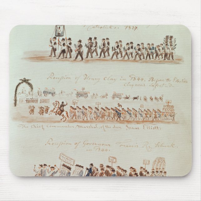 Mousepad Procissão do dia de St Patrick (Frente)