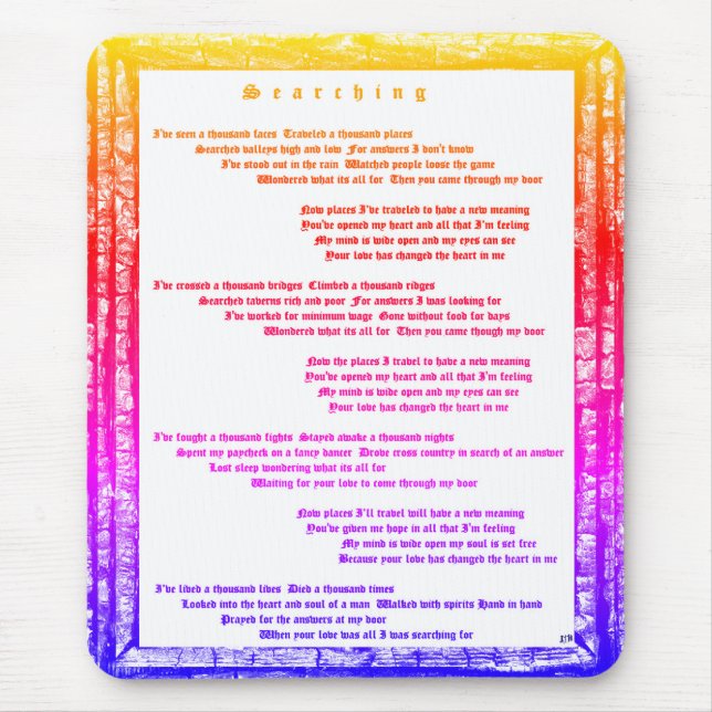 Mousepad Procurando (Frente)