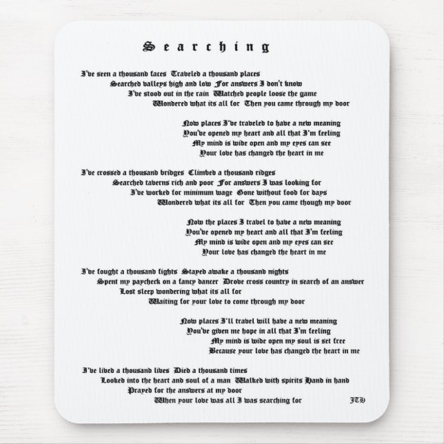 Mousepad Procurando (Frente)