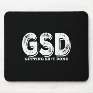 Mousepad Produtividade empresarial engraçada