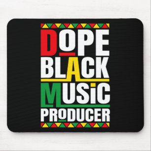 Mousepad Produtor Musical Mês da História Negra Música Negr