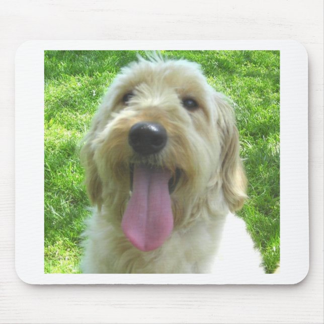 Mousepad Produtos de Goldendoodle (Frente)