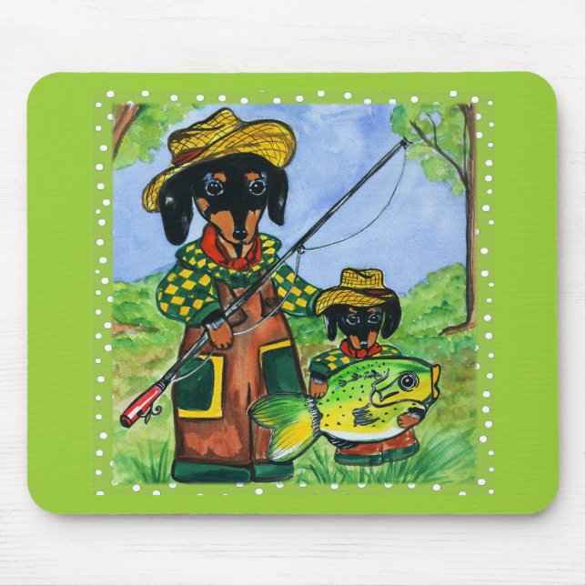 Mousepad Produtos Dia dos Pais Doxies (Frente)