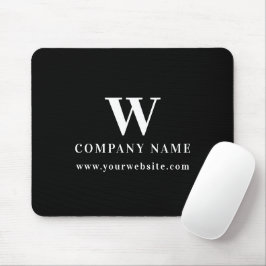 Mousepad Professional Business Logo Monogram Name Website