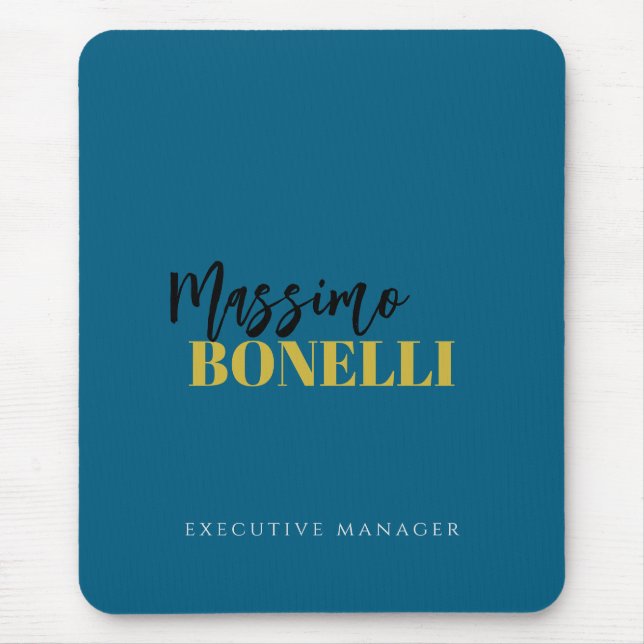 Mousepad Professional elegant modern minimalist plain (Frente)