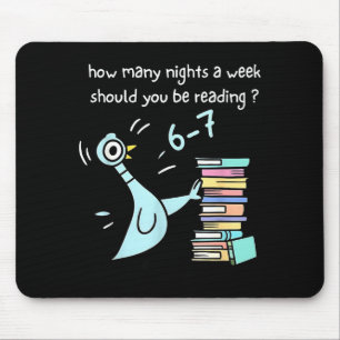 Mousepad Professor 67 Quantas Noites Por Semana Você Deve R