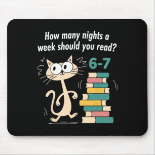Mousepad Professor 6-7 Quantas Noites Por Semana Você Deve 