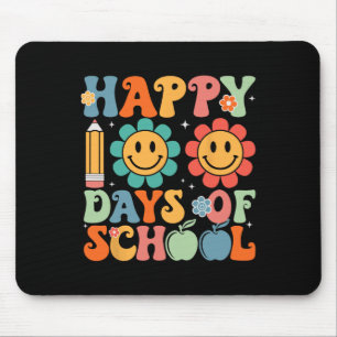 Mousepad Professor Aluno 100º Dia da Escola Feliz 100 Dias