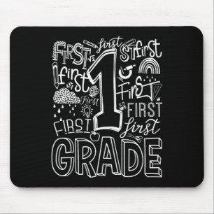 Mousepad Professor Aluno Equipe de Tipografia da 1ª Série