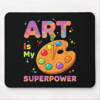 Mousepad Professor - Arte é meu Superwer Professor de Arte 