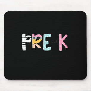 Mousepad Professor da pré-escola Pre-k Dream Team Primeiro 