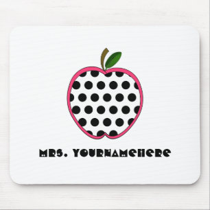 Mousepad Professor de Apple das bolinhas