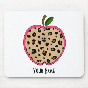 Mousepad Professor de Apple do impressão do leopardo
