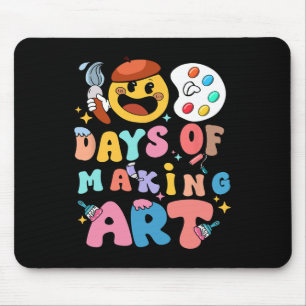 Mousepad Professor de Arte 100 Dias Fazendo Arte Professor 
