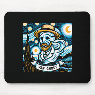 Mousepad Professor de Arte Fantasma Halloween