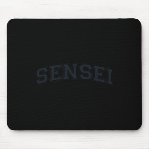 Mousepad Professor de Artes Marciais do Sensei - Instrutor 