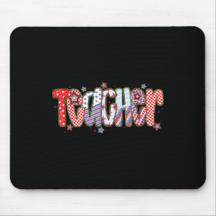 Mousepad Professor De Bandeira Americano Coquette 4 De Julh