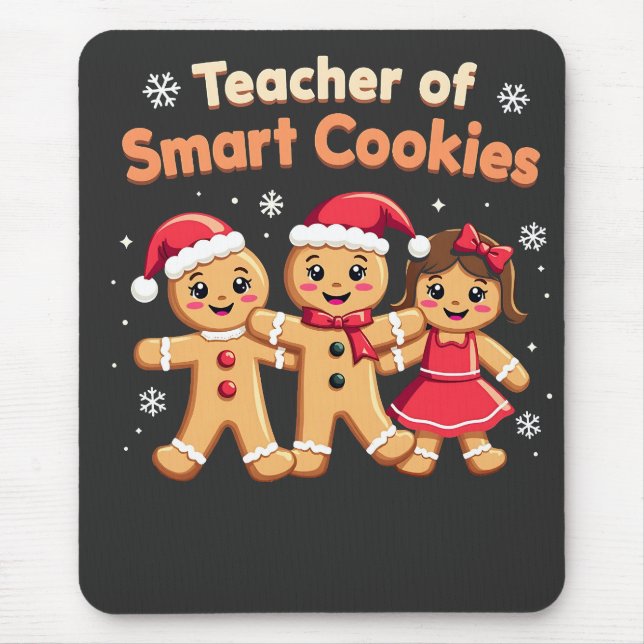 Mousepad Professor de Biscoitos Inteligentes Ensinando Ging (Frente)