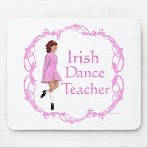 Mousepad Professor de Dança Step Irlandesa - Rosa