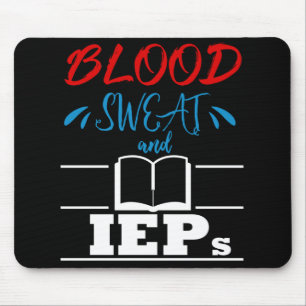 Mousepad Professor de Educação Especial Autismo IEP Engra