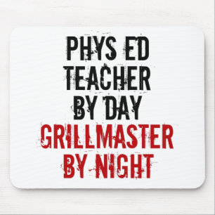 Mousepad Professor de Educação Física do Grillmaster
