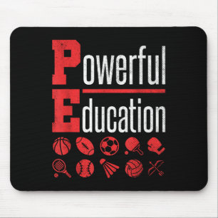 Mousepad Professor de Educação Física Motivação Escolar
