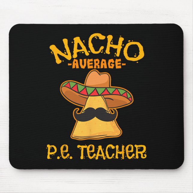 Mousepad Professor de Educação Física Não Médio Mexicano Ci (Frente)