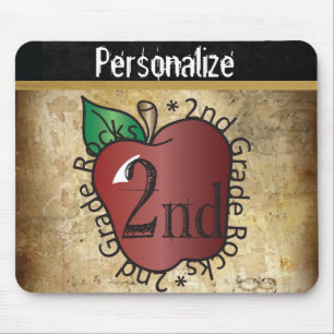 Mousepad Professor de escola primária do vintage ò