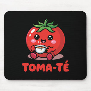 Mousepad Professor de Espanhol Pun Tomate Maestra Divertida