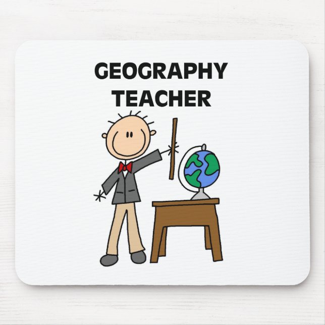 Mousepad Professor de Geografia (Frente)