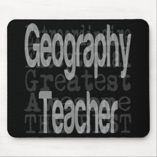 Mousepad Professor de Geografia Extraordinário