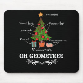 Mousepad Professor de Geometria de Matemática em Árvore de 