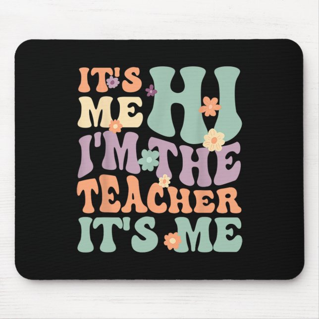 Mousepad Professor de Groovy Sou eu Oi Sou o Professor Sou  (Frente)