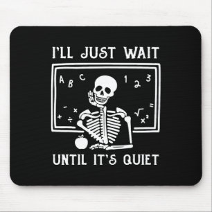 Mousepad Professor de Halloween, só esperarei até ficar qui