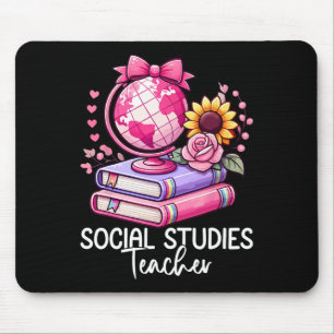 Mousepad Professor de História de Estudos Sociais Volta ao