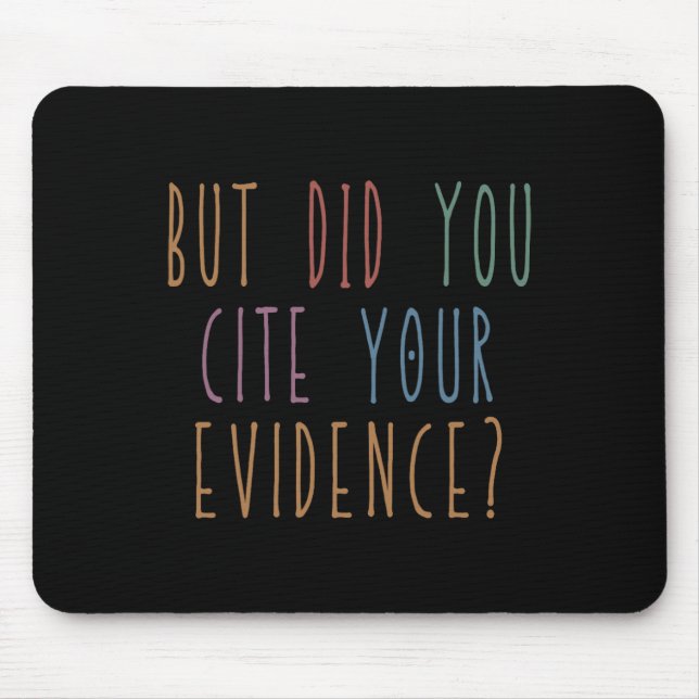 Mousepad Professor de Inglês Engraçado de Volta às Aulas  (Frente)