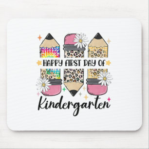 Mousepad Professor de Jardim de Infância do Primeiro Dia Lá