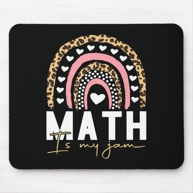Mousepad Professor de Matemática - A Matemática é o meu Emp (Frente)