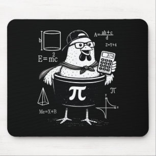 Mousepad Professor de Matemática Calculadora de Galinha Div
