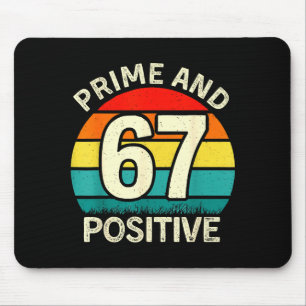 Mousepad Professor de Matemática Divertido Primo Positivo 6