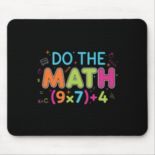 Mousepad Professor de Matemática Engraçado Faça as Contas 6